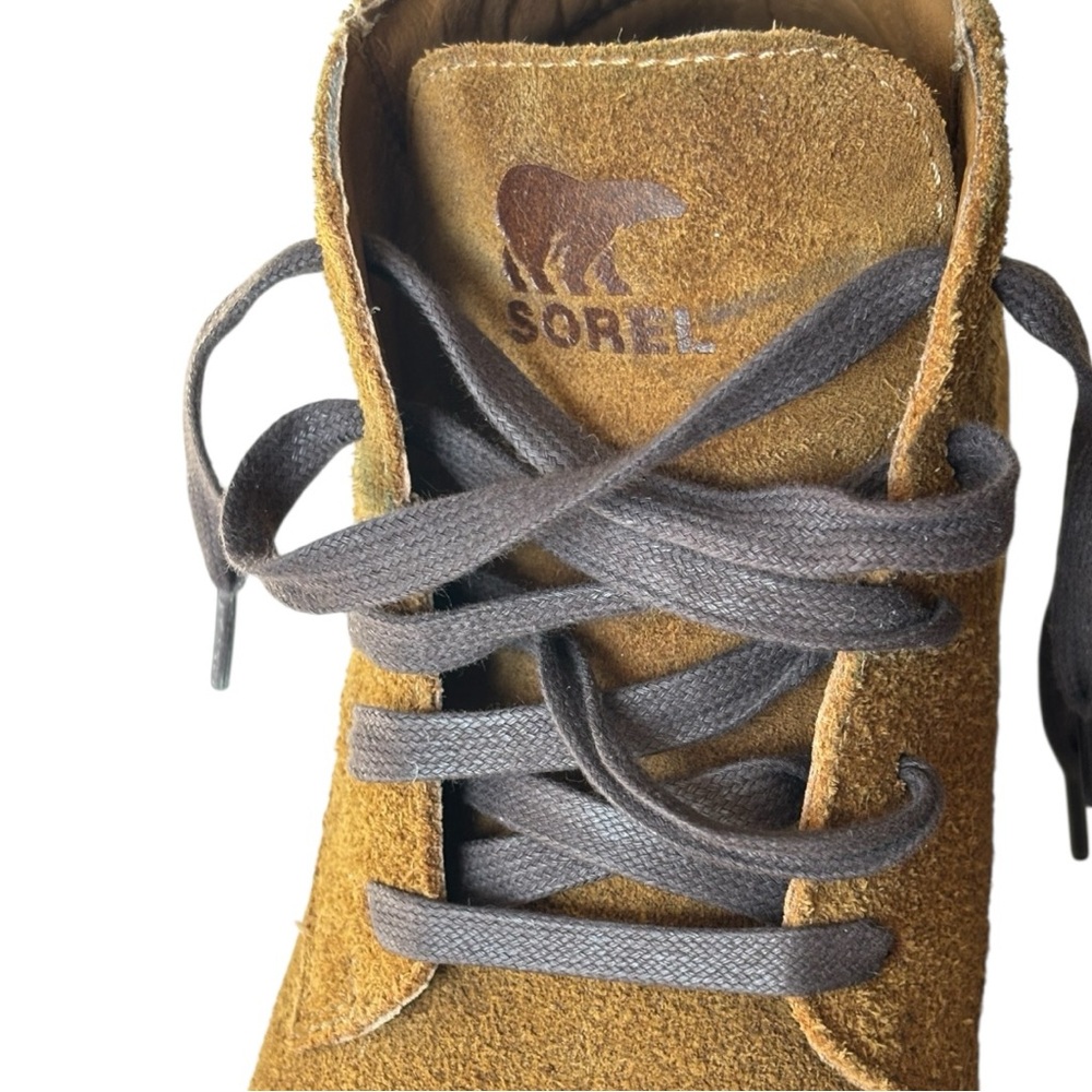 Sorel men’s waterproof chukka Madson II suede boot chestnut | size 8.5 - Picture 12 of 16